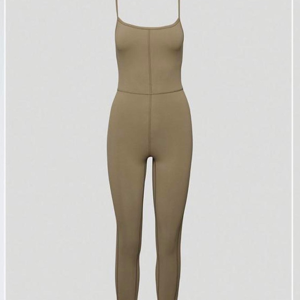 Aritzia Divinity Jumpsuit Shitake
